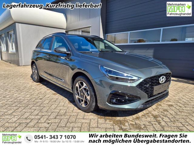 Hyundai i30 Kombi - 1.6 T-GDI 150PS Automatik Trend Sitzheizung Lenkradheizung Klimaautomatik PDC v+h R&uuml;ckf.Kamera Navi Apple CarPlay + Android Auto 16"LM
