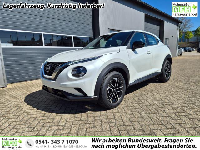Nissan Juke - 1.0 DIG-T 114PS N-Connecta Teil-Leder Klimaautomatik PDC v+h R&uuml;ckf.Kamera Bluetooth Touchscreen Apple CarPlay Android Auto 17"LM