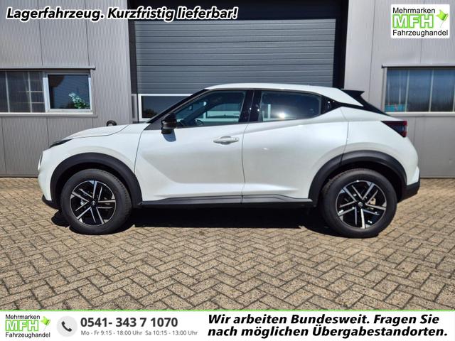 Nissan Juke - 1.0 DIG-T 114PS N-Connecta Teil-Leder Klimaautomatik PDC v+h R&uuml;ckf.Kamera Bluetooth Touchscreen Apple CarPlay Android Auto 17"LM