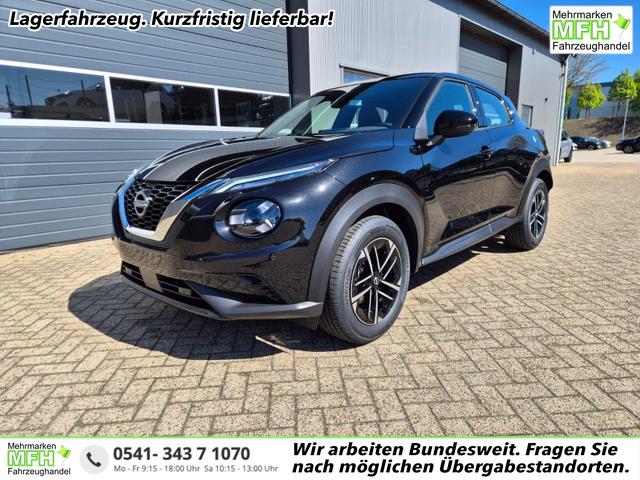 Nissan Juke - 1.0 DIG-T 114PS N-Connecta Teil-Leder Klimaautomatik PDC v+h R&uuml;ckf.Kamera Bluetooth Touchscreen Apple CarPlay Android Auto 17"LM