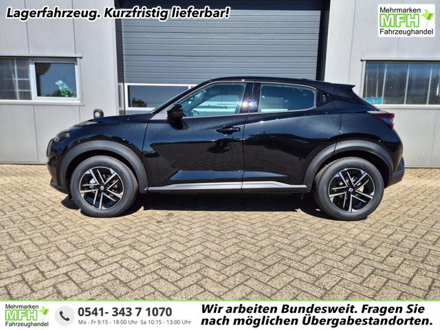 Nissan Juke - 1.0 DIG-T 114PS N-Connecta Sitzheizung Lenkradheizung Teil-Leder Klimaautomatik PDC v+h R&uuml;ckf.Kamera Bluetooth Touchscreen Apple CarPlay Android Auto 17"LM