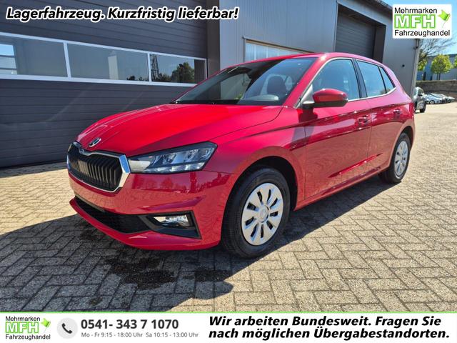 Skoda Fabia - 1.0 TSI 95PS Selection 5-t&uuml;rig R&uuml;ckf.Kamera Parksensoren Sitzheizung Multifunktionslenkrad Klima Skoda-Radio Bluetooth Touchscreen Tempomat Nebelsch. Apple CarPlay + Android Auto