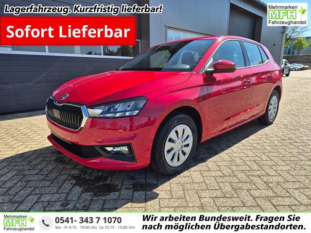 Skoda Fabia - 1.0 TSI 95PS Selection 5-t&uuml;rig R&uuml;ckf.Kamera Parksensoren Sitzheizung Multifunktionslenkrad Klima Skoda-Radio Bluetooth Touchscreen Tempomat Nebelsch. Apple CarPlay + Android Auto