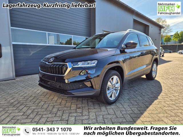 Skoda Karoq - 1.5 TSI 150PS DSG Selection AHK Klimaautomatik Sitzheizung Lenkradheizung ACC PDC v+h R&uuml;ckf.Kamera abg.Scheiben Apple CarPlay Android Auto 17"LM