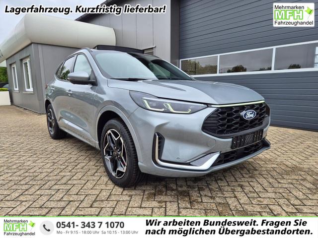 Ford Kuga - ST-Line X 243PS PHEV Automatik Matrix-LED schwenkb. AHK elektr. PanoDach Sitzheizung v+h Lenkradheizung Frontscheibe beheizb. Navi SYNC4 Apple CarPlay Android Auto Touchscreen PDC 4xKamera 2xKeyless B+O Sound 19"LM vollelektr. Reichweite 65KM