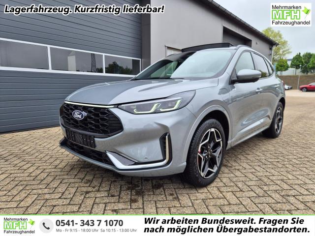 Ford Kuga - ST-Line X 243PS PHEV Automatik Matrix-LED schwenkb. AHK elektr. PanoDach Sitzheizung v+h Lenkradheizung Frontscheibe beheizb. Navi SYNC4 Apple CarPlay Android Auto Touchscreen PDC 4xKamera 2xKeyless B+O Sound 19"LM vollelektr. Reichweite 65KM