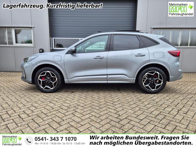 Ford Kuga - ST-Line X 243PS PHEV Automatik Matrix-LED schwenkb. AHK elektr. PanoDach Sitzheizung v+h Lenkradheizung Frontscheibe beheizb. Navi SYNC4 Apple CarPlay Android Auto Touchscreen PDC 4xKamera 2xKeyless B+O Sound 19"LM vollelektr. Reichweite 65KM