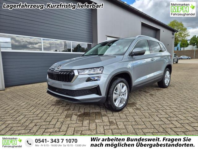 Skoda Karoq - 1.5 TSI 150PS DSG Selection AHK Klimaautomatik Sitzheizung Lenkradheizung ACC PDC v+h R&uuml;ckf.Kamera abg.Scheiben Apple CarPlay Android Auto 17"LM