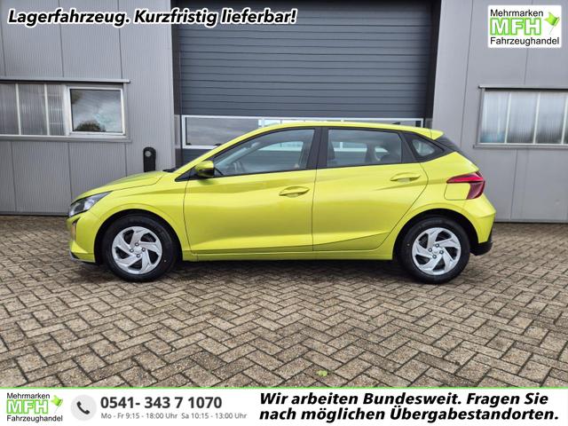 Hyundai i20 - 1.0 T-GDI 90PS Automatik 5-T&uuml;rer Sitzheizung Lenkradheizung R&uuml;ckf.Kamera PDC Klima Apple CarPlay Android Auto Tempomat Touchscreen