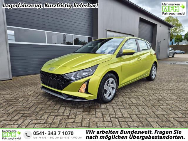 Hyundai i20 - 1.0 T-GDI 90PS Automatik 5-T&uuml;rer Sitzheizung Lenkradheizung R&uuml;ckf.Kamera PDC Klima Apple CarPlay Android Auto Tempomat Touchscreen
