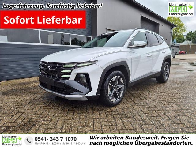 Hyundai TUCSON - Trend 1.6 T-GDI 150PS Automatik TZ 2026 Teil-Leder Sitzheizung v+h Lenkradheizung Klimaautomatik Navi Touchscreen DAB+ Apple CarPlay + Android Auto PDC R&uuml;ckf.-Kamera Matrix-LED-Scheinw.
