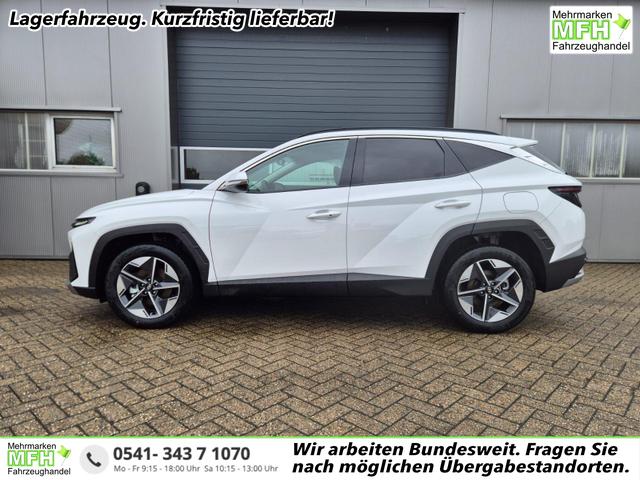 Hyundai TUCSON - Trend 1.6 T-GDI 150PS Automatik TZ 2026 Teil-Leder Sitzheizung v+h Lenkradheizung Klimaautomatik Navi Touchscreen DAB+ Apple CarPlay + Android Auto PDC R&uuml;ckf.-Kamera Matrix-LED-Scheinw.