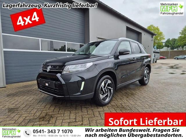 Suzuki Vitara - Comfort+ 110PS MHEV 4x4 ALLGRIP 1.4 Boosterjet Allrad Teilleder mit Alcantara Navi Klimaautomatik Sitzheizung ACC PDC v+h R&uuml;ckf.Kamera Suzuki-Radio Apple CarPlay Android Auto Touchscreen 2xKeyless 17-LM