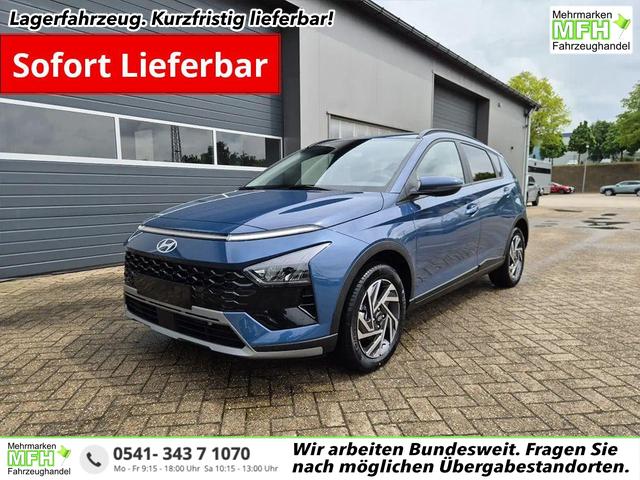 Hyundai BAYON - Trend 1.0 T-GDI 90PS Automatik Klimaautomatik R&uuml;ckf.Kamera Parksensoren Sitzheizung Lenkradheizung Bluetooth Touchscreen Tempomat Apple CarPlay + Android Auto 16"LM