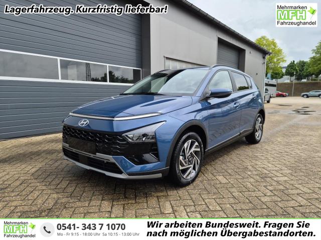 Hyundai BAYON - Trend 1.0 T-GDI 90PS Automatik Klimaautomatik R&uuml;ckf.Kamera Parksensoren Sitzheizung Lenkradheizung Bluetooth Touchscreen Tempomat Apple CarPlay + Android Auto 16"LM