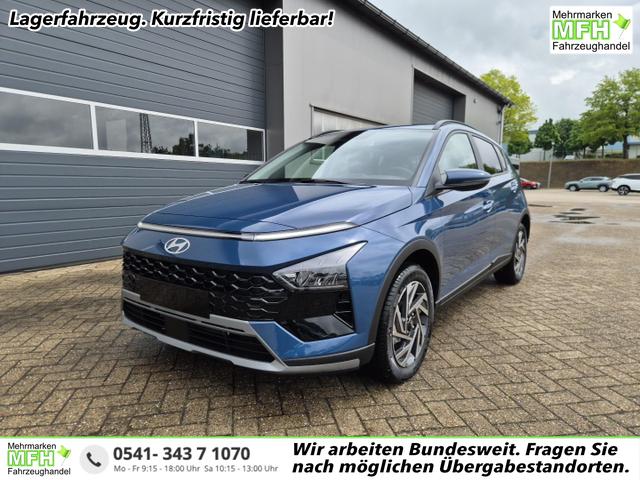 Hyundai BAYON - Trend 1.0 T-GDI 90PS Automatik Klimaautomatik R&uuml;ckf.Kamera Parksensoren Sitzheizung Lenkradheizung Bluetooth Touchscreen Tempomat Apple CarPlay + Android Auto 16"LM