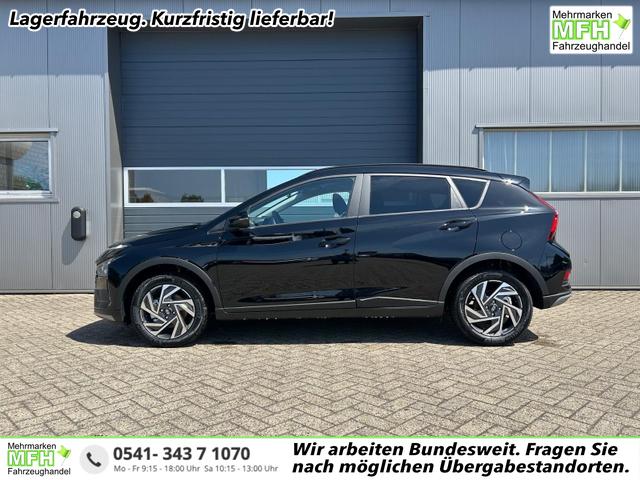 Hyundai BAYON - Trend 1.0 T-GDI 90PS Klimaautomatik R&uuml;ckf.Kamera Parksensoren Sitzheizung Lenkradheizung Bluetooth Touchscreen Tempomat Apple CarPlay + Android Auto 16"LM