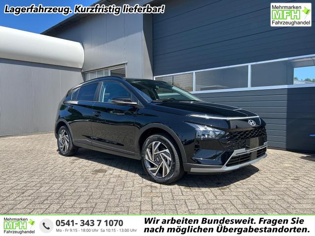 Hyundai BAYON - Trend 1.0 T-GDI 90PS Klimaautomatik R&uuml;ckf.Kamera Parksensoren Sitzheizung Lenkradheizung Bluetooth Touchscreen Tempomat Apple CarPlay + Android Auto 16"LM