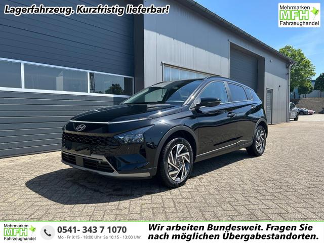 Hyundai BAYON - Trend 1.0 T-GDI 90PS Klimaautomatik R&uuml;ckf.Kamera Parksensoren Sitzheizung Lenkradheizung Bluetooth Touchscreen Tempomat Apple CarPlay + Android Auto 16"LM