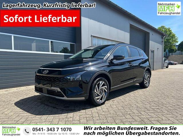 Hyundai BAYON - Trend 1.0 T-GDI 90PS Klimaautomatik R&uuml;ckf.Kamera Parksensoren Sitzheizung Lenkradheizung Bluetooth Touchscreen Tempomat Apple CarPlay + Android Auto 16"LM