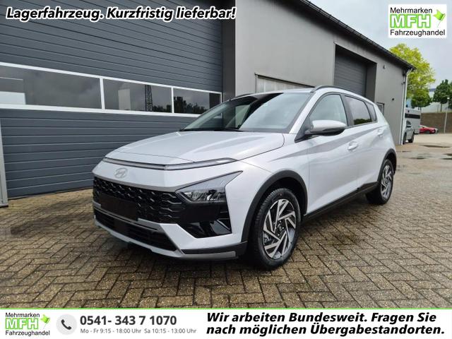 Hyundai BAYON - Trend 1.0 T-GDI 90PS Klimaautomatik R&uuml;ckf.Kamera Parksensoren Sitzheizung Lenkradheizung Bluetooth Touchscreen Tempomat Apple CarPlay + Android Auto 16"LM