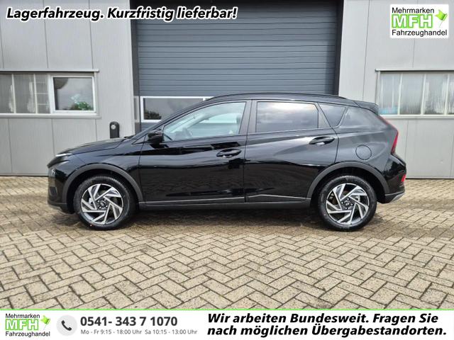 Hyundai BAYON - Trend 1.0 T-GDI 90PS Automatik Klimaautomatik R&uuml;ckf.Kamera Parksensoren Sitzheizung Lenkradheizung Bluetooth Touchscreen Tempomat Apple CarPlay + Android Auto 16"LM