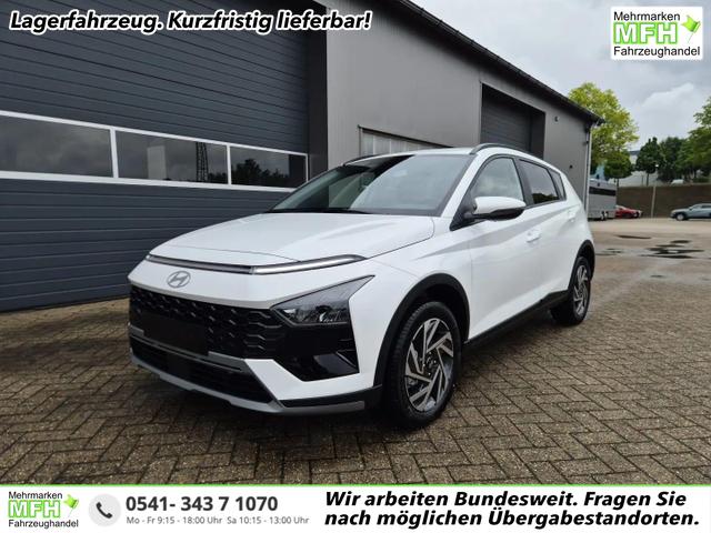 Hyundai BAYON - Trend 1.0 T-GDI 90PS Automatik Klimaautomatik R&uuml;ckf.Kamera Parksensoren Sitzheizung Lenkradheizung Bluetooth Touchscreen Tempomat Apple CarPlay + Android Auto 16"LM