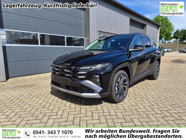 Hyundai TUCSON - Trend 1.6 T-GDI 288PS Automatik PHEV Krell-Sound Teill-Leder elektr. Heckklappe ACC Klimaautomatik Sitzheizung Lenkrandheizung Navi PDC v+h R&uuml;ckf.Kamera Apple CarPlay + Android Auto 2xKeyless 19-LM