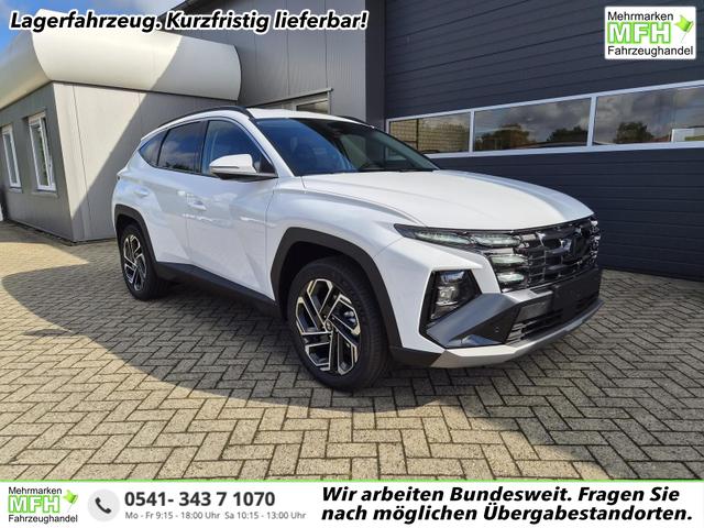 Hyundai TUCSON - Trend 1.6 T-GDI 288PS Automatik PHEV Krell-Sound Teill-Leder elektr. Heckklappe ACC Klimaautomatik Sitzheizung Lenkrandheizung Navi PDC v+h R&uuml;ckf.Kamera Apple CarPlay + Android Auto 2xKeyless 19-LM