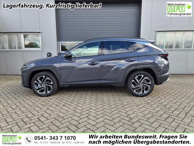 Hyundai TUCSON - Trend 1.6 T-GDI 288PS Automatik PHEV Krell-Sound Teill-Leder elektr. Heckklappe ACC Klimaautomatik Sitzheizung Lenkrandheizung Navi PDC v+h R&uuml;ckf.Kamera Apple CarPlay + Android Auto 2xKeyless 19-LM