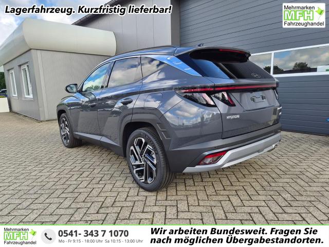 Hyundai TUCSON - Trend 1.6 T-GDI 288PS Automatik PHEV Krell-Sound Teill-Leder elektr. Heckklappe ACC Klimaautomatik Sitzheizung Lenkrandheizung Navi PDC v+h R&uuml;ckf.Kamera Apple CarPlay + Android Auto 2xKeyless 19-LM