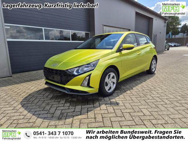 Hyundai i20 - 1.0 T-GDI 90PS 5-t&uuml;rig Sitzheizung Lenkradheizung R&uuml;ckf.Kamera PDC Klima Apple CarPlay Android Auto Tempomat Touchscreen