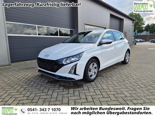 Hyundai i20 - 1.0 T-GDI 90PS 5-t&uuml;rig Sitzheizung Lenkradheizung R&uuml;ckf.Kamera PDC Klima Apple CarPlay Android Auto Tempomat Touchscreen