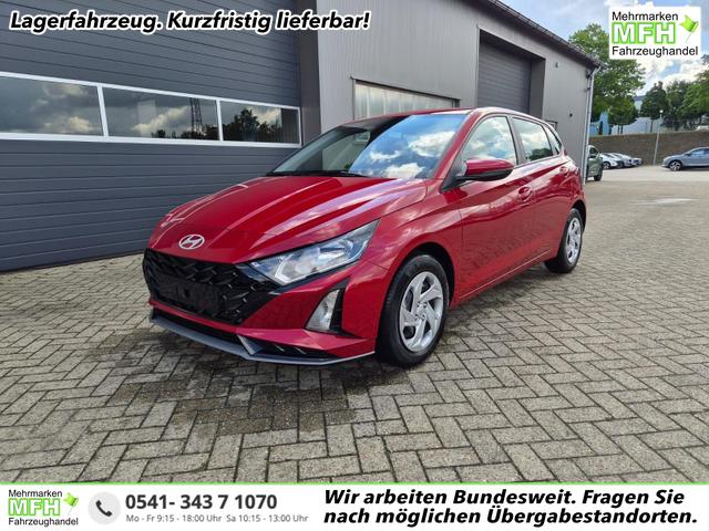 Hyundai i20 - 1.0 T-GDI 90PS 5-t&uuml;rig Sitzheizung Lenkradheizung R&uuml;ckf.Kamera PDC Klima Apple CarPlay Android Auto Tempomat Touchscreen