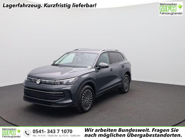 Volkswagen Tiguan - Life 1,5 l eHybrid OPF 204PS DSG elekt.AHK Design Paket LED-Plus-Scheinw. elektr. Heckklappe Sitzheizung Lenkradheizung Frontscheibe beheizb. R&uuml;ckf.Kamera Klimaautomatik VW-Radio Bluetooth wireless Apple CarPlay + Android Auto PDC v+h ACC 2xKeyle