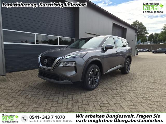 Nissan X-Trail - Acenta 1.5 MHEV 163PS Automatik Sitzheizung v+h Lenkradheizung Frontscheibe beheizb. Klimaautomatik R&uuml;ckf.Kamera Bluetooth Touchscreen Apple CarPlay Android Auto PDC 2x Keyless 18"LM