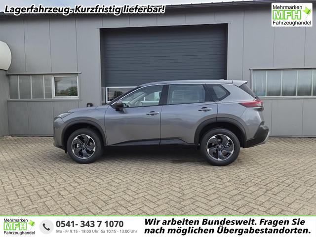 Nissan X-Trail - Acenta 1.5 MHEV 163PS Automatik Sitzheizung v+h Lenkradheizung Frontscheibe beheizb. Klimaautomatik R&uuml;ckf.Kamera Bluetooth Touchscreen Apple CarPlay Android Auto PDC 2x Keyless 18"LM