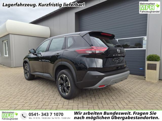 Nissan X-Trail - Acenta 1.5 MHEV 163PS Automatik Sitzheizung v+h Lenkradheizung Frontscheibe beheizb. Klimaautomatik R&uuml;ckf.Kamera Bluetooth Touchscreen Apple CarPlay Android Auto PDC 2x Keyless 18"LM