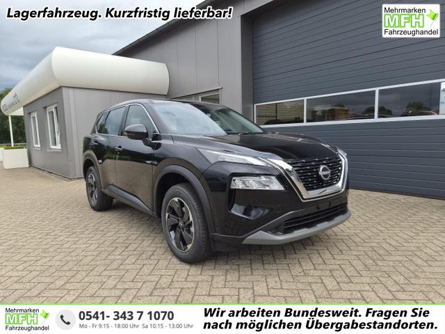 Nissan X-Trail - Acenta 1.5 MHEV 163PS Automatik Sitzheizung v+h Lenkradheizung Frontscheibe beheizb. Klimaautomatik R&uuml;ckf.Kamera Bluetooth Touchscreen Apple CarPlay Android Auto PDC 2x Keyless 18"LM