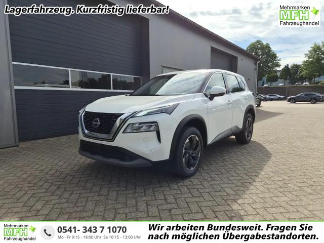 Nissan X-Trail - Acenta 1.5 MHEV 163PS Automatik Sitzheizung v+h Lenkradheizung Frontscheibe beheizb. Klimaautomatik R&uuml;ckf.Kamera Bluetooth Touchscreen Apple CarPlay Android Auto PDC 2x Keyless 18"LM