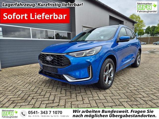 Ford Kuga - ST-Line X 243PS PHEV Automatik HuD Matrix-LED schwenkb. AHK elektr. PanoDach Sitzheizung v+h Lenkradheizung Frontscheibe beheizb. Navi SYNC4 Apple CarPlay Android Auto Touchscreen PDC 4xKamera 2xKeyless B+O Sound 18"LM vollelektr. Reichweite 65K