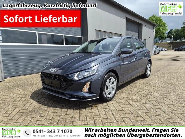 Hyundai i20 - 1.0 T-GDI 90PS Automatik 5-T&uuml;rer Sitzheizung Lenkradheizung R&uuml;ckf.Kamera PDC Klima Apple CarPlay Android Auto Tempomat Touchscreen