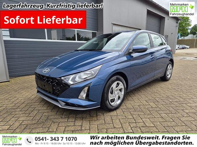 Hyundai i20 - 1.0 T-GDI 90PS 5-t&uuml;rig Sitzheizung Lenkradheizung R&uuml;ckf.Kamera PDC Klima Apple CarPlay Android Auto Tempomat Touchscreen