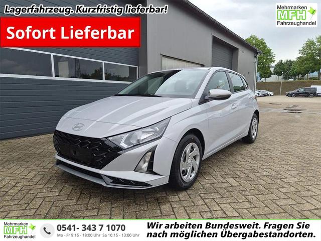 Hyundai i20 - 1.0 T-GDI 90PS 5-t&uuml;rig Sitzheizung Lenkradheizung R&uuml;ckf.Kamera PDC Klima Apple CarPlay Android Auto Tempomat Touchscreen