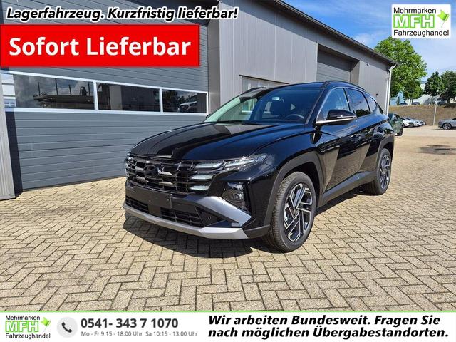 Hyundai TUCSON - Trend 1.6 T-GDI 288PS Automatik PHEV Krell-Sound Teill-Leder elektr. Heckklappe ACC Klimaautomatik Sitzheizung Lenkrandheizung Navi PDC v+h R&uuml;ckf.Kamera Apple CarPlay + Android Auto 2xKeyless 19-LM vollelektr. Reichweite 68KM