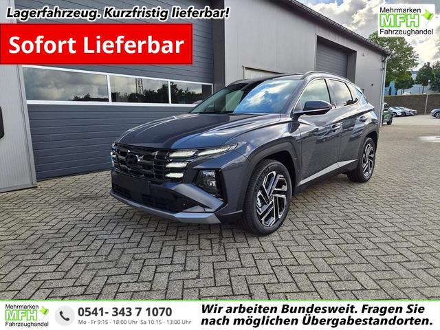 Hyundai TUCSON - Trend 1.6 T-GDI 288PS Automatik PHEV Krell-Sound Teill-Leder elektr. Heckklappe ACC Klimaautomatik Sitzheizung Lenkrandheizung Navi PDC v+h R&uuml;ckf.Kamera Apple CarPlay + Android Auto 2xKeyless 19-LM vollelektr. Reichweite 68KM