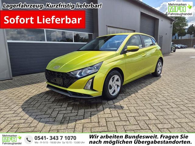 Hyundai i20 - 1.0 T-GDI 90PS 5-t&uuml;rig Sitzheizung Lenkradheizung R&uuml;ckf.Kamera PDC Klima Apple CarPlay Android Auto Tempomat Touchscreen