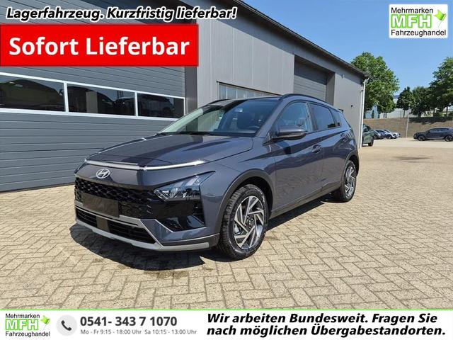 Hyundai BAYON - Trend 1.0 T-GDI 90PS Klimaautomatik R&uuml;ckf.Kamera Parksensoren Sitzheizung Lenkradheizung Bluetooth Touchscreen Tempomat Apple CarPlay + Android Auto 16"LM