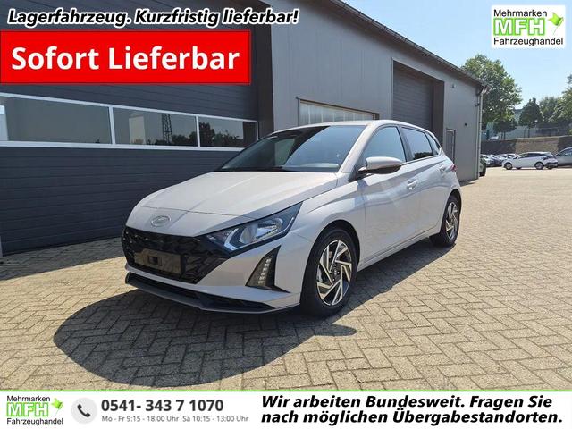 Hyundai i20 - 1.0 T-GDI 90PS Trend Automatik 5-t&uuml;rig Innenraumkamera 2xKeyless Klimaautomatik Sitzheizung Lenkradheizung Navi R&uuml;ckf.Kamera PDC Apple CarPlay Android Auto Tempomat Touchscreen 16"LM