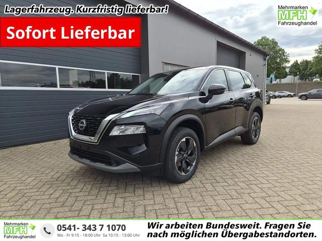 Nissan X-Trail - Acenta 1.5 MHEV 163PS Automatik Sitzheizung v+h Lenkradheizung Frontscheibe beheizb. Klimaautomatik R&uuml;ckf.Kamera Bluetooth Touchscreen Apple CarPlay Android Auto PDC 2x Keyless 18"LM